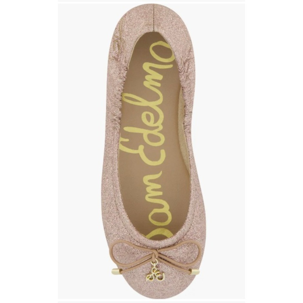 Sam Edelman Toddlers Felicia Flex Ballet Flat – Blush – Size 5 - Picture 4 of 5